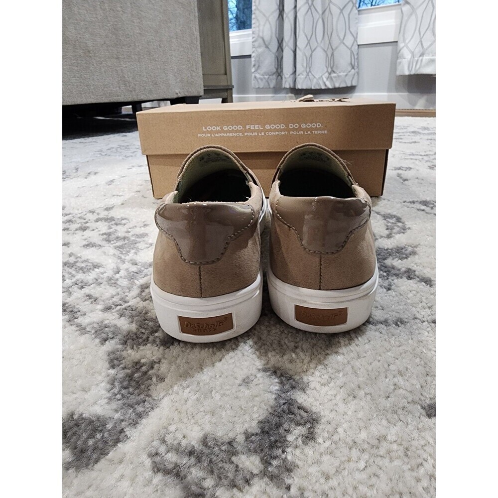 Dr. Scholl's Shoes Womens Nova SlipOn Fashion Sneaker Brown Microfiber Size 8.5M - Picture 5 of 9